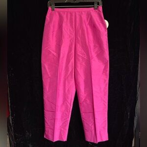 Vibrant Fuchsia Pink Women's Pants